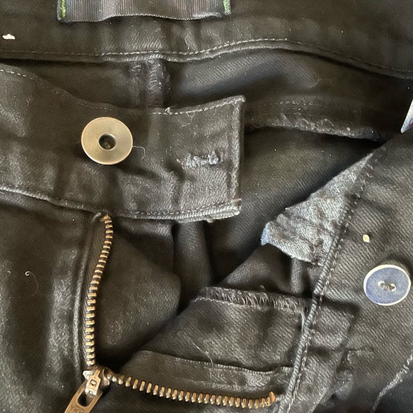 J Brand Heartbreaker Black Flare Slight Stretch Jean - Picture 6 of 11